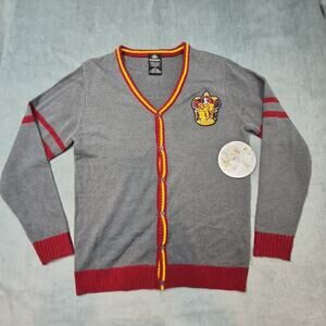 Wizarding World Harry Potter Gryffindor Cardigan Preppy Academia Womens Size M